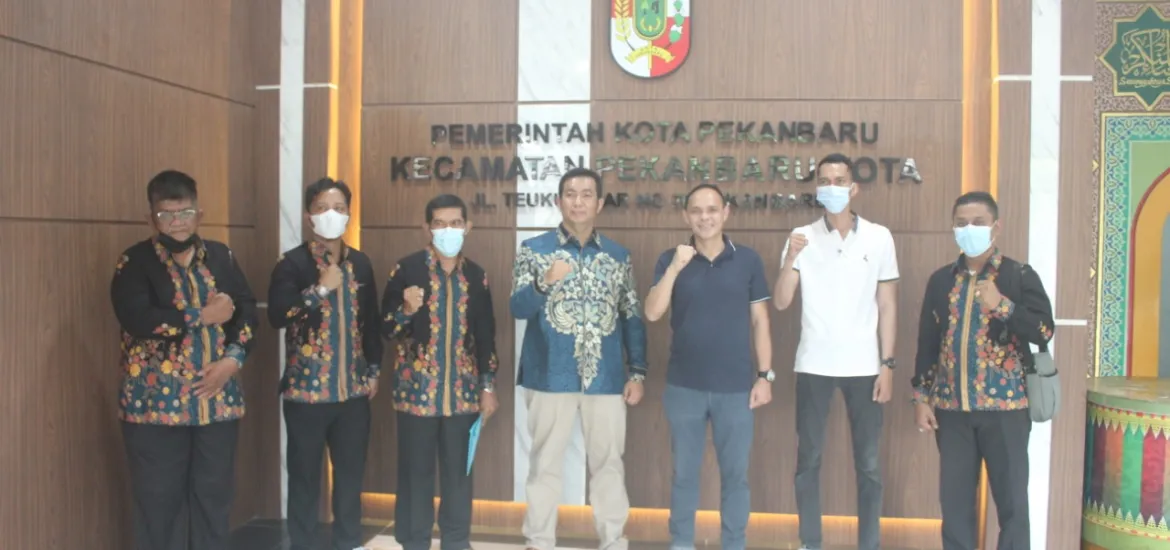 Kecamatan Pekanbaru Kota menerima kunjungan kerja Kecamatan Padang Selatan