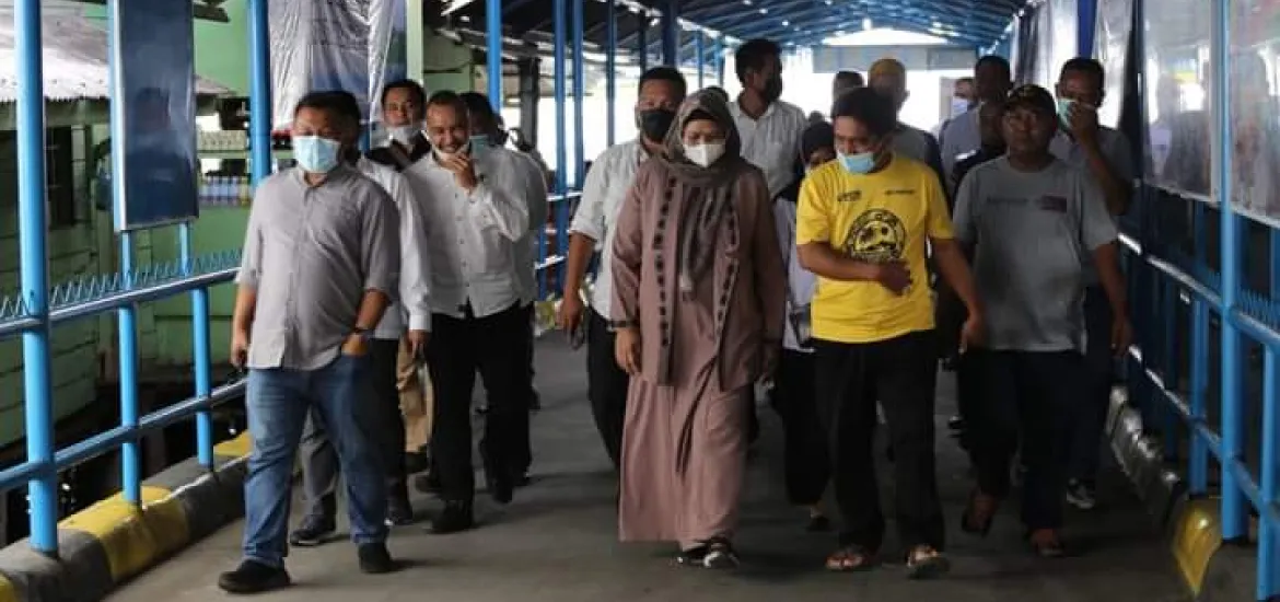 Wakil Ketua I DPRD Kepri dan Komisi III Sidak Pelabuhan Speed Bulan Tanjung Uban