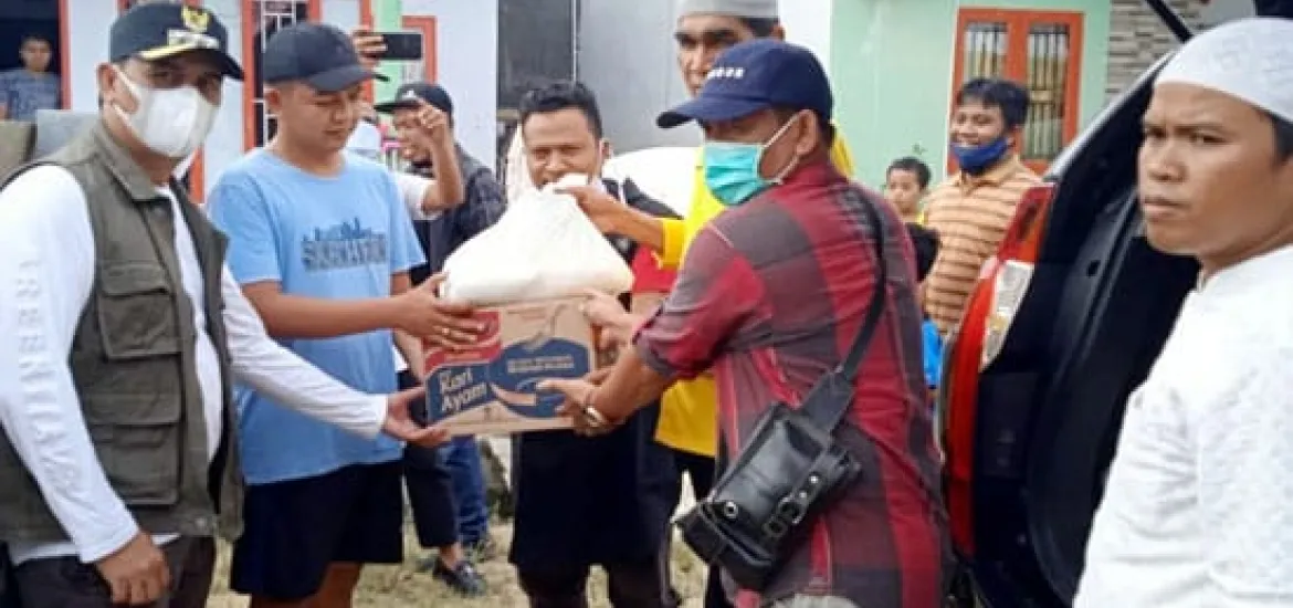 Ketua Komisi IV DPRD Riau Tinjau Lokasi Banjir