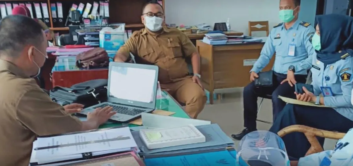 Sekretariat DPRD Bengkulu Selatan Terima Kunjungan Tim Luhbankum