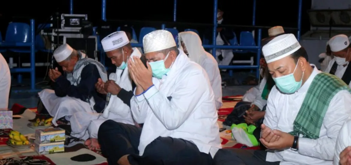 Wabah Covid-19 Tak Kunjung Usai, Pemkab Siak Gelar Ghatib Beghanyut