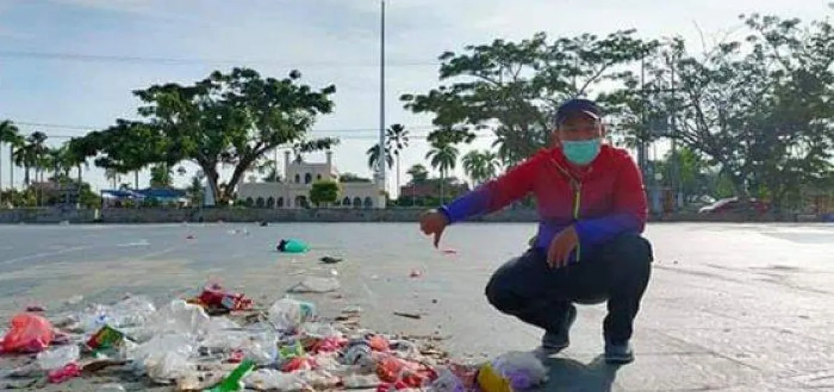Wabup Siak Terpilih Soroti Sampah Tempat Wisata  