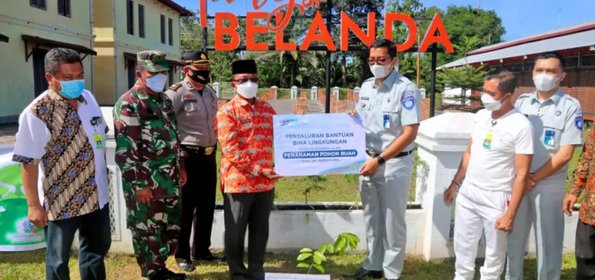Hadiri Program Bina Lingkungan, Arfan “Semoga memberikan manfaat bagi masyarakat sekitar”