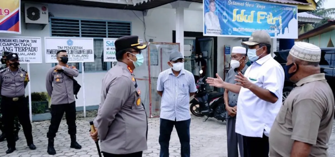 Langkah Tanpa Lelah Bupati Alfedri Dalam Memerangi Pandemi Covid-19.