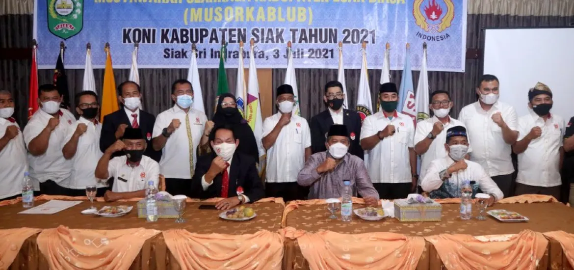 Buka MUSORKABLUB KONI Siak, ini harapan Alfedri