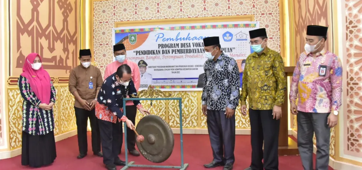 Pemkab Bengkalis Mendukung Program Desa Vokasi Khusus Perempuan