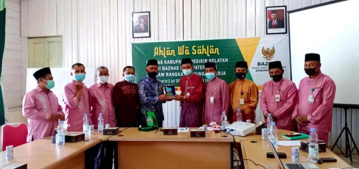 Baznas Kab Siak Terima Kunjungan Kerja Baznas Kab Pesisir Selatan -Sumbar