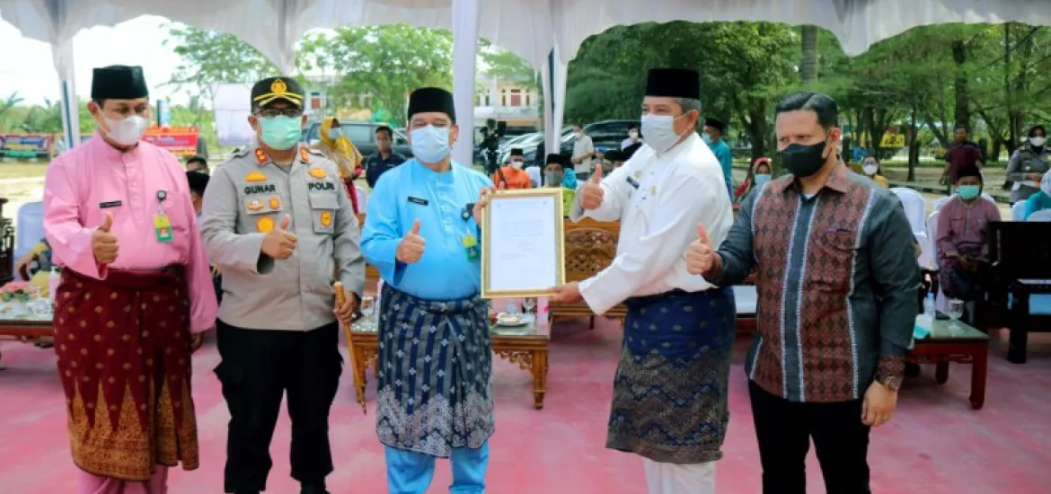 Bupati Siak, Alfedri meresmikan Laboratorium Biomolekular Rumah Sakit Umum Daerah (RSUD) Tipe D Perawang