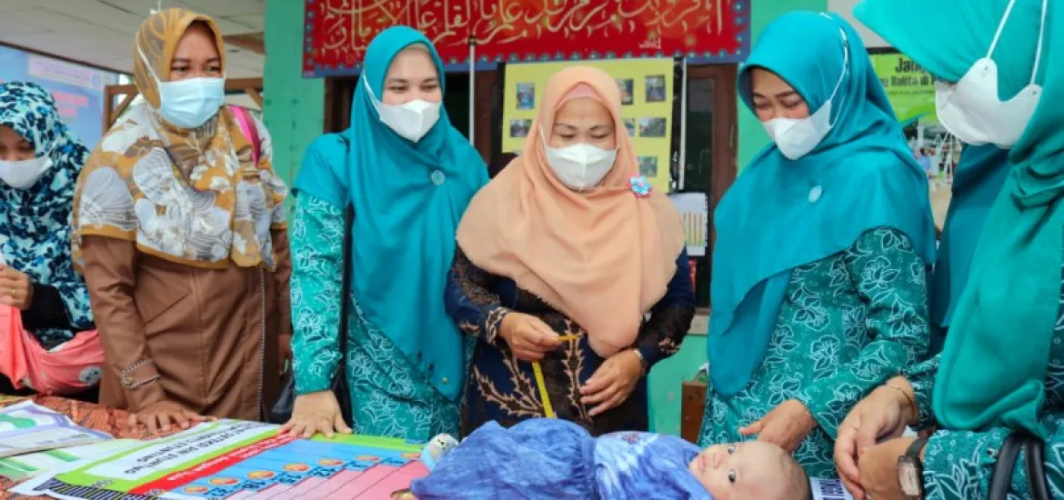 Pencanangan Gerakan TP PKK Kabupaten Siak Dalam Menurunkan Angka Stunting