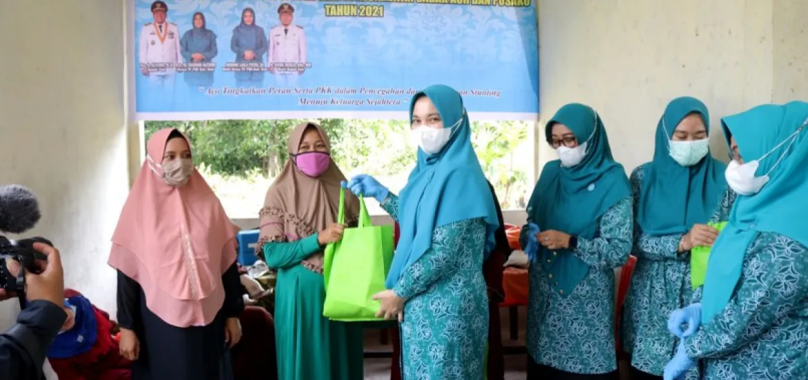 Upaya penurunan Angka Balita Stunting di Kabupaten Siak Tahun 2021