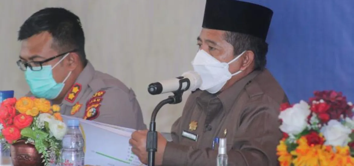 Bupati Siak Alfedri Sikronisasi Bersama OPD Siak
