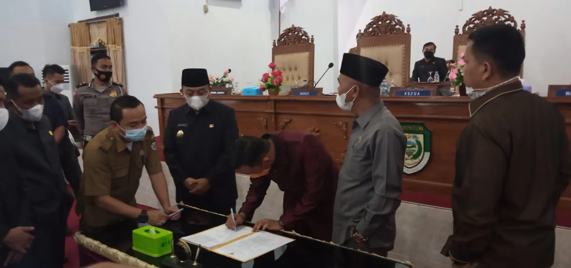7 Fraksi DPRD Seluma Tolak Raperda Penegakan Disiplin Protokol Kesehatan Covid-19