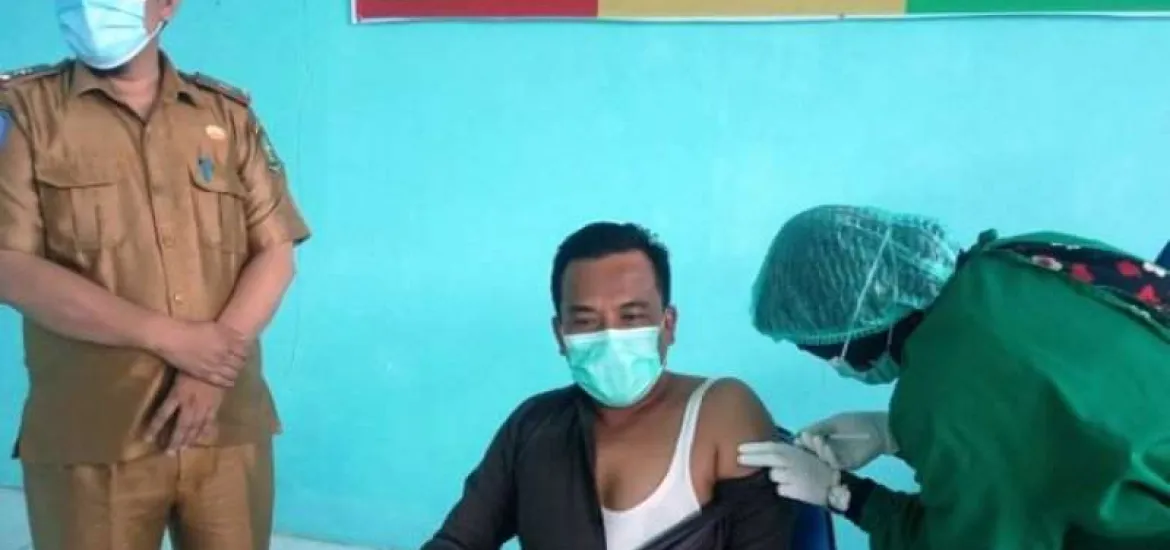 Usai Divaksin, Ketua DPRD Sidak Ke RSUD Dan Dinkes Lebong