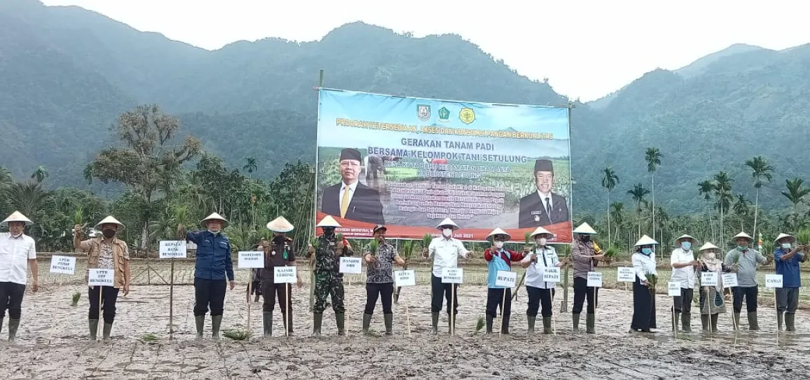 Pemkab Lebong Launching Program Pengendalian Hama Tikus