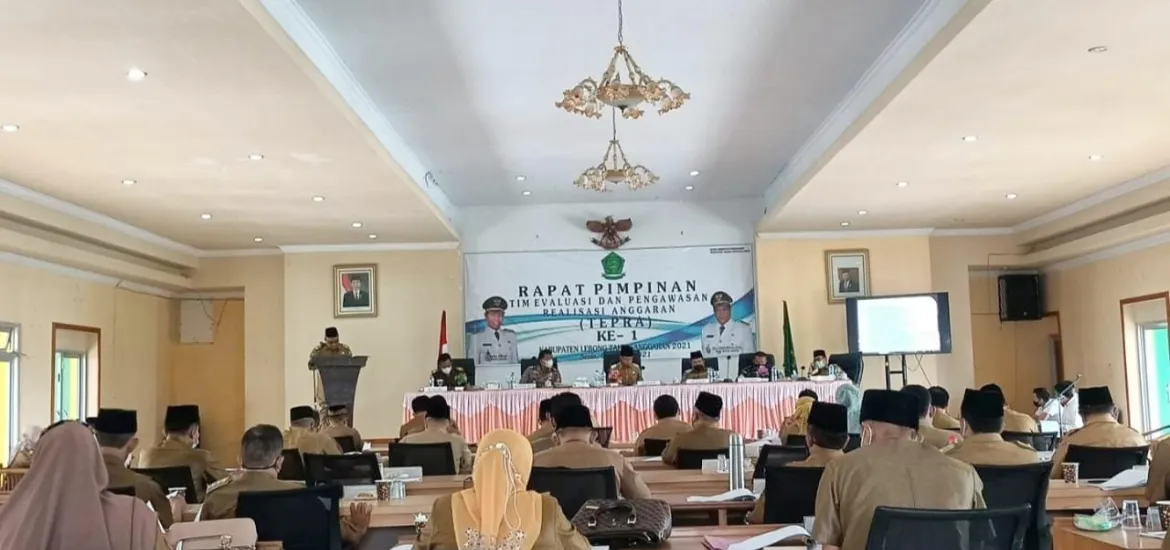 Bupati Lebong Hadiri Rapim Tim Evaluasi dan Pengawasan Realisasi Anggaran (Tepra) ke-1