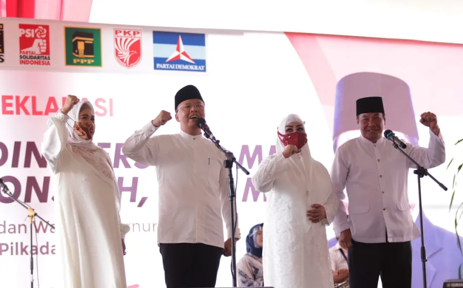Paslon Rohidin - Rosjonsyah Usung Tagline Bengkulu Maju, Bengkulu Sejahtera dan Bengkulu Hebat.