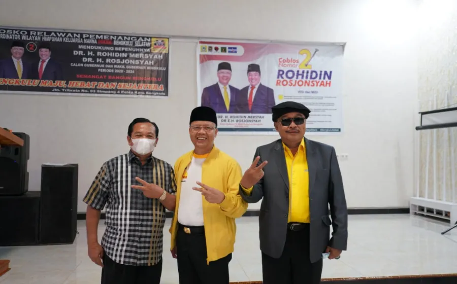 Pilih Lanjutkan Gubernur Rohidin, Reskan: ''Jemo Kito Nian"