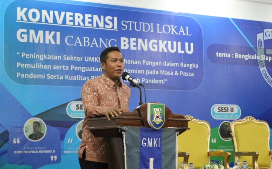 Konferensi Studi Lokal GMKI, ini Pesan Plt Gubernur Bengkulu Dedy Ermansyah