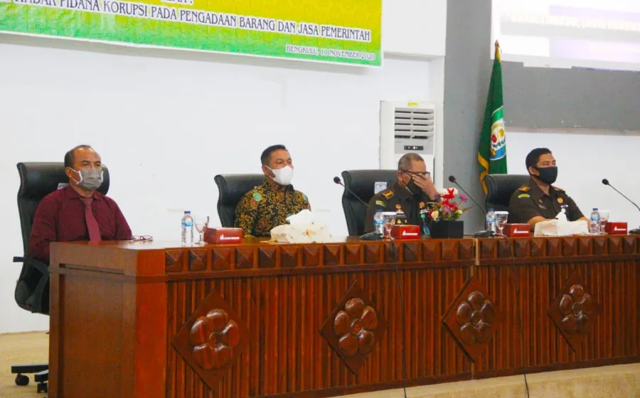 Pemprov Bengkulu dan Kejati Bengkulu Perkuat Sinergi, Minimalisir Pidana Tipikor Pengadaan Barang dan Jasa Pemerintah