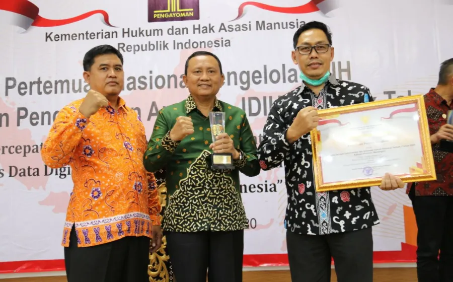 Bengkulu Anggota JDIH Terbaik I Nasional 2020