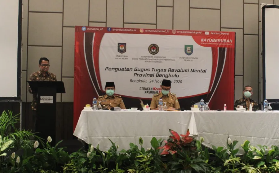 Pemda Provinsi Bengkulu Canangkan GNRM Berintegritas Dan Bermoral