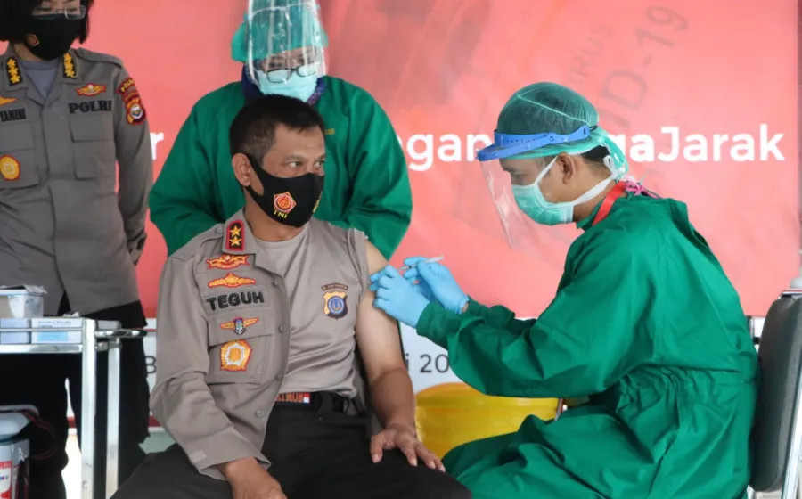 Kapolda Bengkulu, Irjen Pol. Drs Teguh Sarwono, M.Si