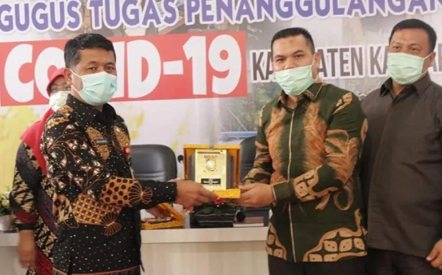 DPRD Dari Dua Kabupaten di Sumbar Lakukan Studi Banding Penanganan Covid-19 di Kampar