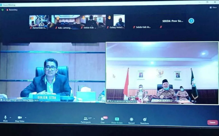 Pelantikan Kepala Daerah Akan Berlangsung Secara Virtual