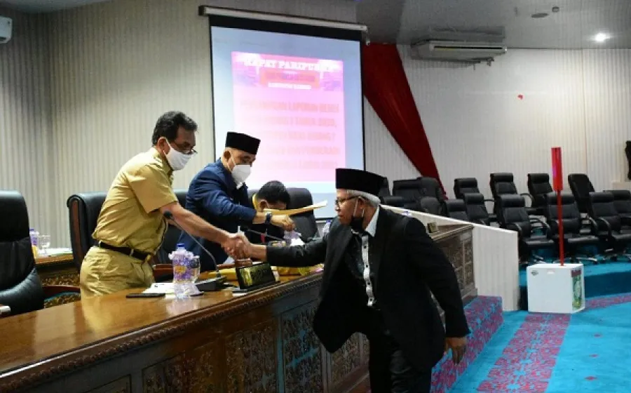 Rapat Paripurna Hasil Reses Anggota DPRD Kampar Tahun 2020, Wakil Ketua DPRD : Aspirasi Masyarakat Kita Rangkum dan Serahkan ke Pemerintah Daerah
