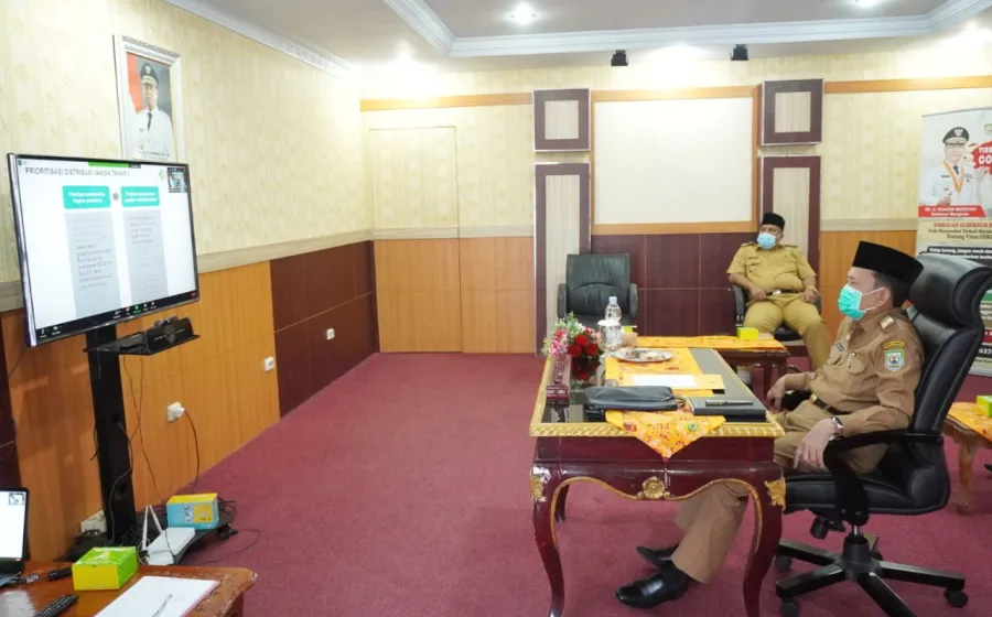 Vaksinasi Covid-19 Provinsi Bengkulu Capai 59,59%