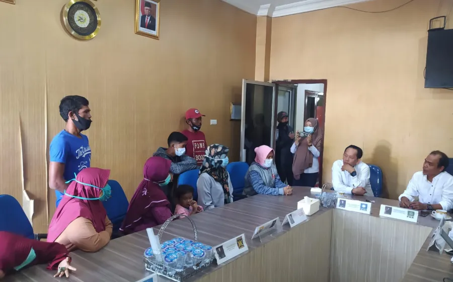 Keluarga Nelayan Hilang Datangi Dewan Kota Bengkulu