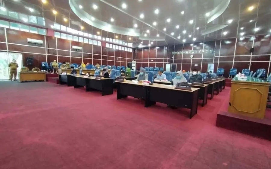 Rapat Paripurna Intern, DPRD Kota Bengkulu Susun Agenda Penyampaian Propemperda