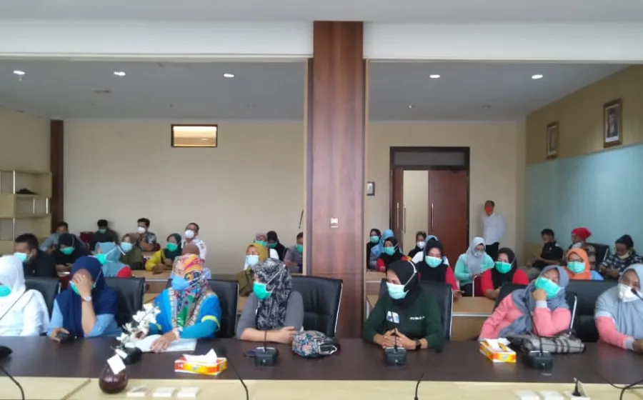 DPRD Provinsi Bengkulu Hearing Bersama Tenaga kesehatan RSMY