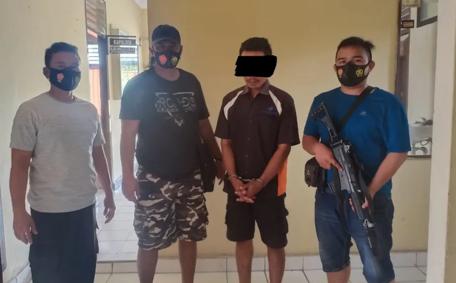  Polsek Mukomuko Selatan Berhasil Amankan Terduga Pelaku Pencabulan Anak Perempuan Umur 10 Tahun