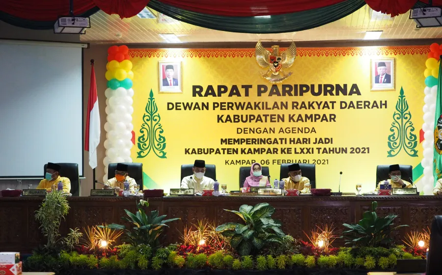 Di Hari Jadi ke-71"Basamo Mambolo Nagoghi" Tema ini Semangat Kita Bersama untuk Membangun Kabupaten Kampar 