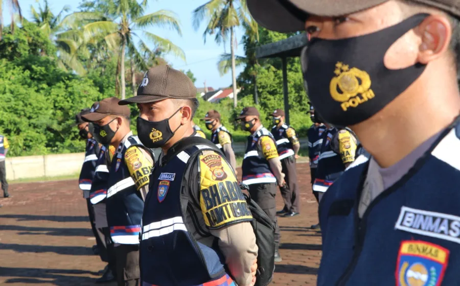 Tingkatkan Kesadaran Protokol kesehatan, Polda Bengkulu Turunkan Bhabinkamtibmas Lakukan Penyuluhan