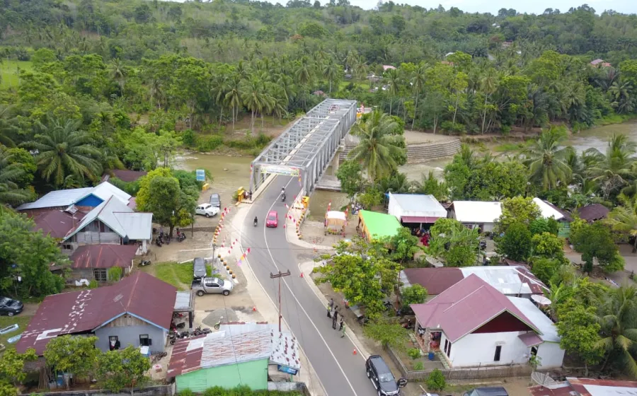 Lebih 40 Tahun Diidamkan, Kini Masyarakat Bisa Nikmati Jembatan Tanjung Agung Palik Bengkulu Utara