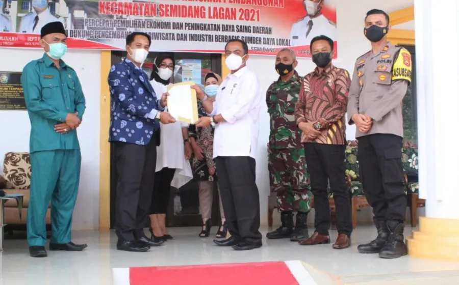 Waka II DPRD Benteng Hadiri Musrenbang Di Semidang Lagan