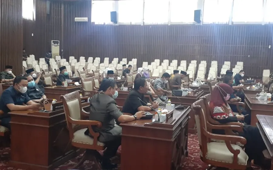DPRD Provinsi Bengkulu Gelar Rapat Paripurna ke 7 Masa Persidangan ke–1 Tahun Sidang 2021