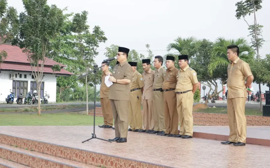 Setelah Pimpin Apel Pagi ASN, Bupati Kunjungi Beberapa OPD