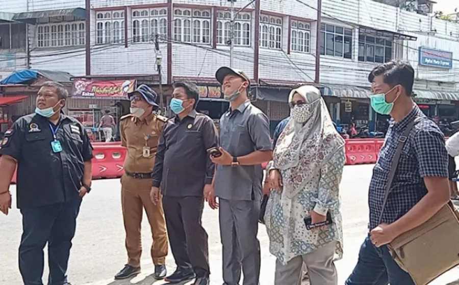 Komisi III DPRD Kabupaten Kepahiang Cek Hasil Revitalisasi Pasar Kepahiang