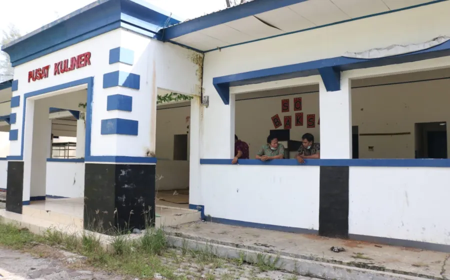 Kadis Pariwisata, Amrullah Bantah Info Bangunan Sentra Kuliner Terbangkali