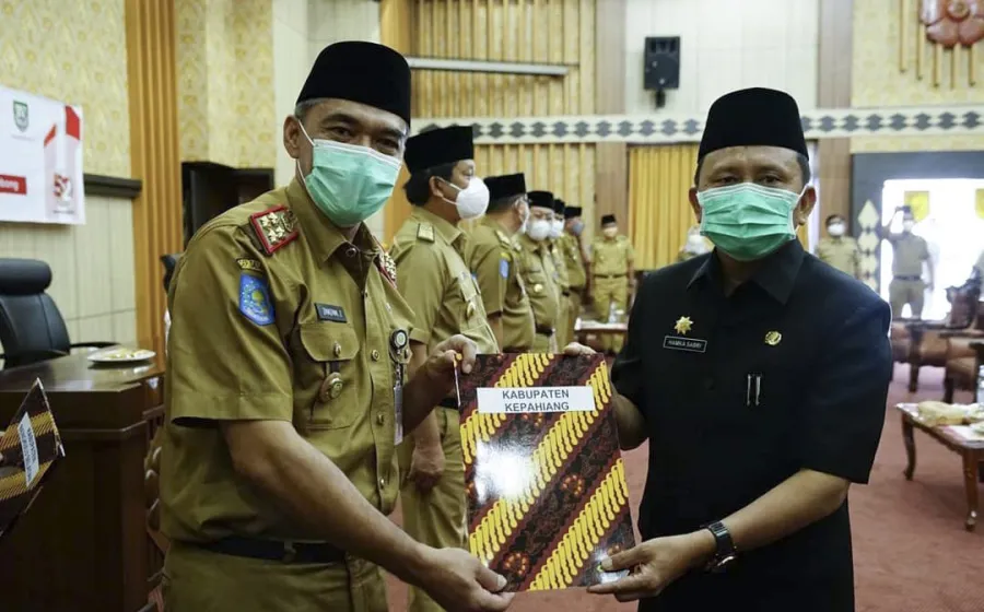 Sekda Terima SK Penunjukan Sebagai Plh Bupati Kepahiang