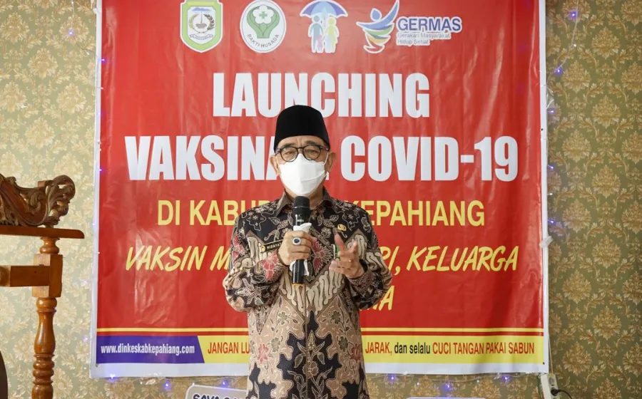 Bupati Buka Pelaksanaan Vaksinasi Covid-19 Di Kabupaten Kepahiang