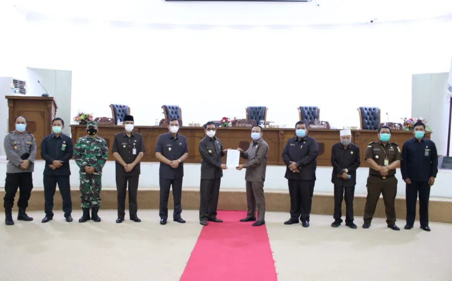 Bupati Sampaikan Pendapat Atas Usul Raperda Prakarsa DPRD Kepahiang