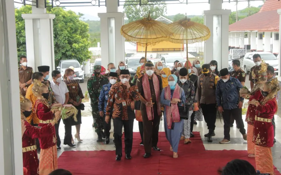 Plh Bupati Lebong Hadiri Acara Pisah Sambut Kajari Lebong