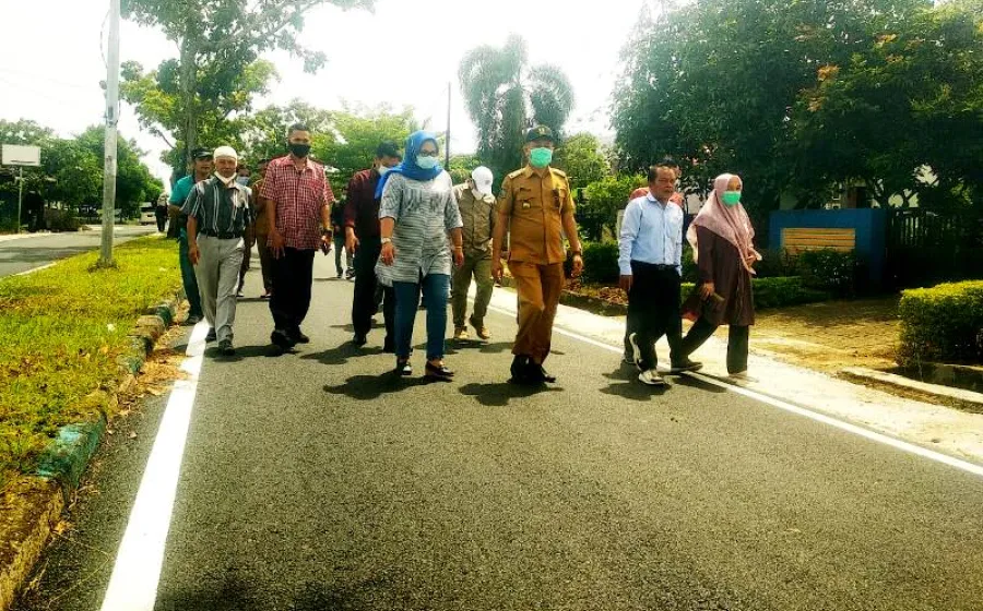 Sidak Jalan Anggota Dewan Beri Apresiasi kepada Dinas DPUPR sesuai dengan diharapkan