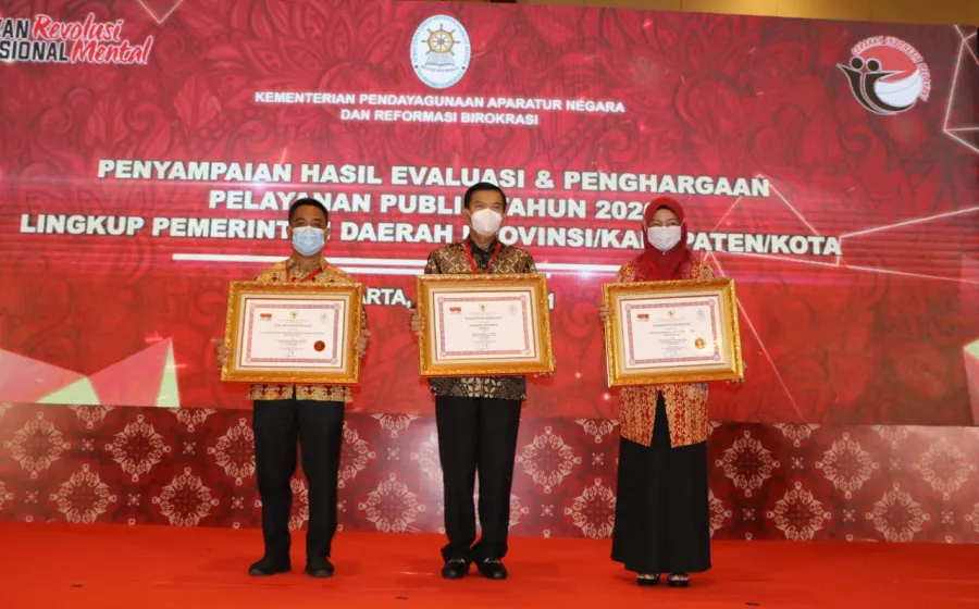 Pemerintah Kota Pekanbaru Raih Penghargaan Pelayanan Prima Nasional