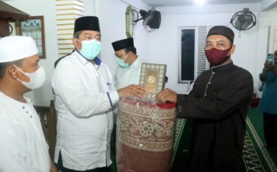 Bupati Siak Alfedri Safari Ramadhan di Kecamatan Sungai Apit