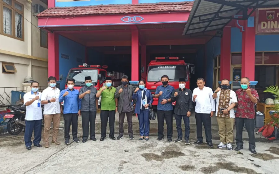 Komisi III DPRD Pekanbaru Kunker ke Damkar Bukittinggi